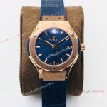 AAA Swiss Copy Hublot Classic Fusion 38 mm Women Watches Rose Gold Case